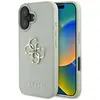 Image de Guess Coque Grained Big 4G Logo Small Classic Logo Apple iPhone 16 - Vert