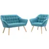 Image de VENTE-UNIQUE CASERTA - Tissu bleu