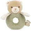 Image de Hochet Ours Vert en Fourrure Douce