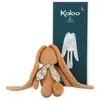 Image de Doudou Pantin lapin abricot 25cm