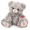 Image de Peluche Mae l ours gris prestige - 24 CM