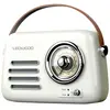 Image de Ledwood Radio Rétro Portable Modèle Alma 5W avec Bluetooth / USB / Aux Blanc