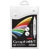 Image de Graph it Coffret 12 marqueurs Brush
