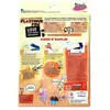 Image de Oz international Coffret plastique fou - Argenté