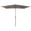 Image de Alizé Parasol rectangulaire - Taupe