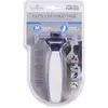 Image de Brosse anti-mue pour chien Eyenimal Noir M NGDIVEYE004