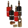 Image de Real cable fiches banane pour câbles HP - Lot de 4