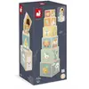 Image de Juratoys-janod Pyramide 6 cubes en bois - Beige