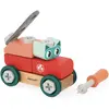 Image de Janod Voiture en bois à bricoler Chat - Brico Kids