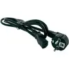 Image de MCL Cordon secteur 5m Noir
