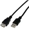 Image de MCL Rallonge USB 2.0 - 1 m - Noir