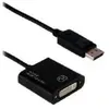 Image de Mcl Adaptateur DisplayPort mâle vers DVI femelle - Noir
