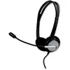 Image de MCL Casque stéréo filaire avec micro et contrôle du volume - USB