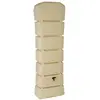 Image de Récupérateur d'eau de pluie Latitude 300 L + Kit raccord chéneau - Beige - BelliJardin