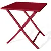 Image de Paris prix Table de jardin pliante - Rouge carmin