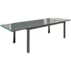 Image de Dcb garden table de jardin extensible - gris anthracite