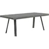 Image de Dcb garden table de jardin rectangulaire - gris anthracite