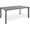 Image de Paris prix table de jardin ronde - Gris anthracite