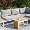Image de Dcb garden salon de jardin modulable 4 places