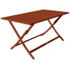 Image de Paris prix Table de jardin pliante - Terracotta