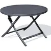 Image de Paris prix Table de jardin pliante - Gris anthracite