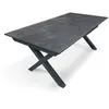 Image de Paris prix Table de jardin extensible - Gris anthracite