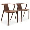 Image de Paris prix lot de 2 fauteuils de jardin empilables - Terracotta