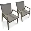 Image de Paris prix Lot de 2 fauteuils de jardin - Quartz