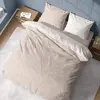 Image de Parure housse de couette 100% coton lyocell 57fils-plage revers.
