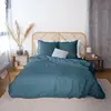 Image de Parure housse de couette 100%lin/coton 57fils lin métis unie