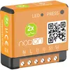 Image de NODON Module Encastré Compatible EnOcean 2 canal de 1,1kW Orange