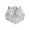 Image de Doudou et Compagnie Lapin Bonbon Hochet