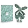 Image de Doudou et compagnie doudou lapin - Vert sauge