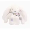 Image de Lapin fleurette - Blanc 25Cm