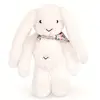 Image de Lapin Fleurette - Blanc 35 cm