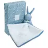 Image de Lapin doudou - Lapin et doudou bleu