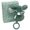 Image de Lapin doudou - Boite a musique vert sauge
