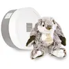 Image de Histoire d'ours doudou lapin Marius - Gris