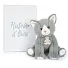 Image de Histoire d'ours peluche chat bébé - Gris