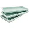 Image de Moules à cake rectangulaire x3 vert d'eau - 2976 - SCRAPCOOKING