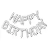 Image de PartyPro Ballon Mylar Happy Birthday argent