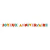 Image de Guirlande Lettres Multicolores Joyeux Anniversaire