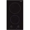 Image de Domino vitrocéramique 29cm 2 foyers noir - TK2VM - TELEFUNKEN