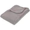 Image de Plaid polaire - 125 x 150 cm - Gris