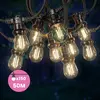 Image de SKYLANTERN Guirlande Guinguette 50M - 150 Bulbes Filament LED