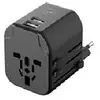 Image de Mobility Lab Adaptateur de voyage universel 2 USB-A - Noir - 1840 W