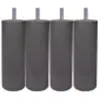 Image de Margot Pieds de sommier - Gris anthracite
