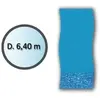 Image de Liner swirl forme ronde d.6.40m pour piscine hors sol - LI2148SB - SWIMLINE
