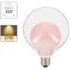 Image de Xanlite ampoule déco LED G125 E27 double verre rose