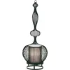 Image de Lampe en métal noir 24x66cm Impératrice - Forestier